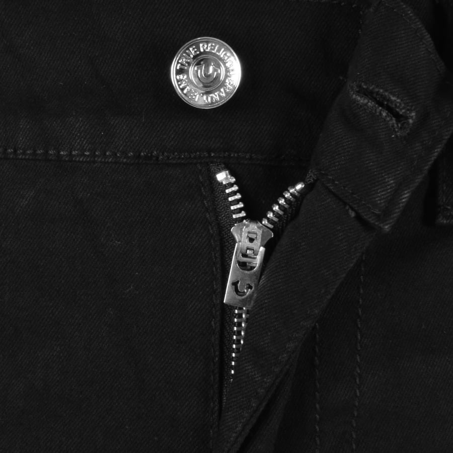 True Religion Ricky Rainbow Logo Jeans Black | Mainline True Religion Ricky Rainbow Logo Jeans Black | Mainline